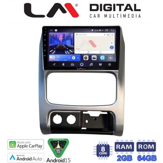 LM Digital - LM ZW8736 GPS Οθόνη OEM Multimedia Αυτοκινήτου για JEEP CHEROKEE & LIBERTY 2002-2007 (CarPlay/AndroidAuto/BT/GPS/WIFI)