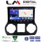 LM Digital - LM ZW8745 GPS Οθόνη OEM Multimedia Αυτοκινήτου για JEEP WRANGLER 2011>2018 (CarPlay/AndroidAuto/BT/GPS/WIFI)