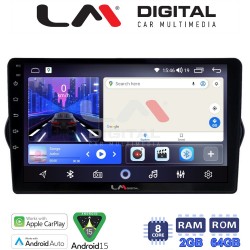 LM Digital - LM ZW8747 GPS Οθόνη OEM Multimedia Αυτοκινήτου για FIAT TIPO 2015> (CarPlay/AndroidAuto/BT/GPS/WIFI)