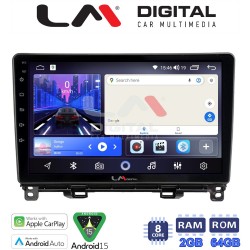 LM Digital - LM ZW8761 GPS Οθόνη OEM Multimedia Αυτοκινήτου για Honda Jazz 2019 (CarPlay/AndroidAuto/BT/GPS/WIFI)