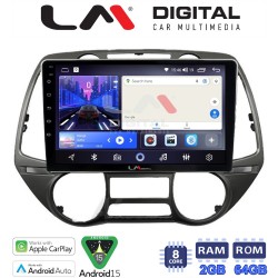 LM Digital - LM ZW8837 GPS Οθόνη OEM Multimedia Αυτοκινήτου για Hyundai i20 2008 > 2014 (CarPlay/AndroidAuto/BT/GPS/WIFI)
