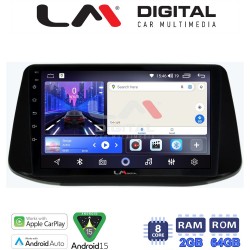 LM Digital - LM ZW8960 GPS Οθόνη OEM Multimedia Αυτοκινήτου για Hyundai i30 2018> (CarPlay/AndroidAuto/BT/GPS/WIFI)