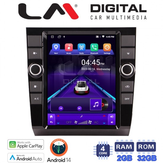 LM Digital - LM TN4050 GPS Οθόνη OEM Multimedia τυπου Tesla 9,7inch Audi A5 2004 > 2009 (CarPlay/AndroidAuto/BT/GPS/WIFI/GPRS)