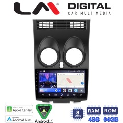 LM Digital - LM ZK8001 GPS Οθόνη OEM Multimedia Αυτοκινήτου για NISSAN QASHQAI 2007 > 2013 (CarPlay/AndroidAuto/BT/GPS/WIFI)