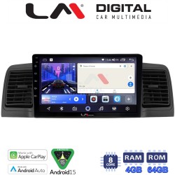 LM Digital - LM ZK8010B GPS Οθόνη OEM Multimedia Αυτοκινήτου για Toyota Corolla 2000-2007 (CarPlay/AndroidAuto/BT/GPS/WIFI)