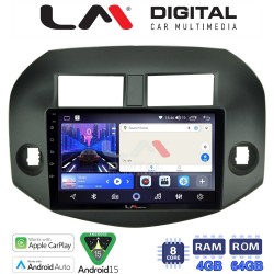 LM Digital - LM ZK8018B GPS Οθόνη OEM Multimedia Αυτοκινήτου για Toyota Rav4 2007 > 2012 (CarPlay/AndroidAuto/BT/GPS/WIFI)