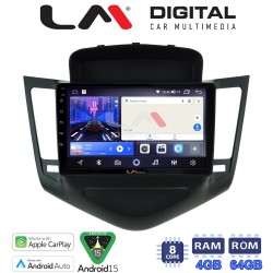 LM Digital - LM ZK8045 GPS Οθόνη OEM Multimedia Αυτοκινήτου για CHEVROLET CRUZE 2008>2013 (CarPlay/AndroidAuto/BT/GPS/WIFI)