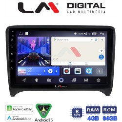 LM Digital - LM ZK8078 GPS Οθόνη OEM Multimedia Αυτοκινήτου για AUDI TT 2007 > 2014 (CarPlay/AndroidAuto/BT/GPS/WIFI)
