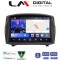 LM Digital - LM ZK8152B GPS Οθόνη OEM Multimedia Αυτοκινήτου για 0 (CarPlay/AndroidAuto/BT/GPS/WIFI)