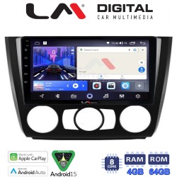 LM Digital - LM ZK8170 GPS Οθόνη OEM Multimedia Αυτοκινήτου για BMW σειρά 1 (E81 - E82 - E87 -E88) (CarPlay/AndroidAuto/BT/GPS/WIFI)