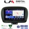LM Digital - LM ZK8199 GPS Οθόνη OEM Multimedia Αυτοκινήτου για FIAT 500X 2014> (CarPlay/AndroidAuto/BT/GPS/WIFI)