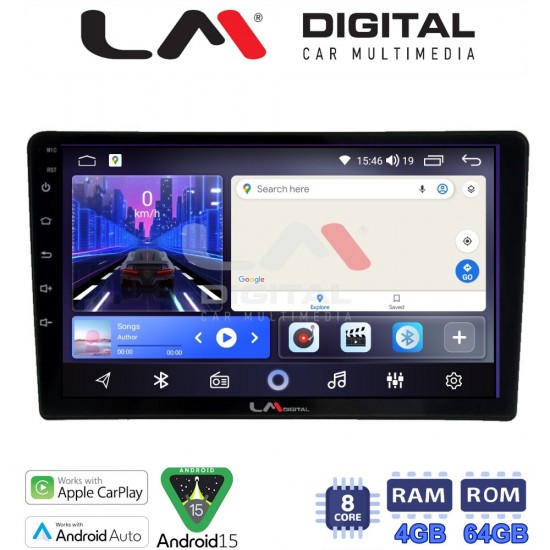 LM Digital - LM ZK8202 GPS Οθόνη OEM Multimedia Αυτοκινήτου για Jeep 2007> (CarPlay/AndroidAuto/BT/GPS/WIFI)