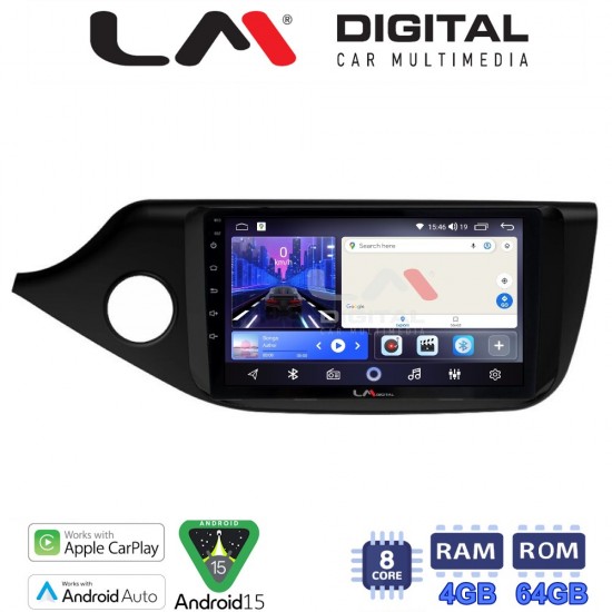 LM Digital - LM ZK8216 GPS Οθόνη OEM Multimedia Αυτοκινήτου για KIA CEED 2013 > 2016 (CarPlay/AndroidAuto/BT/GPS/WIFI)
