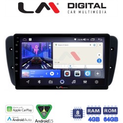 LM Digital - LM ZK8246 GPS Οθόνη OEM Multimedia Αυτοκινήτου για Seat Ibiza 2008 > 2015 (CarPlay/AndroidAuto/BT/GPS/WIFI)