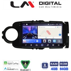 LM Digital - LM ZK8254B GPS Οθόνη OEM Multimedia Αυτοκινήτου για Toyota Yaris 2012 > 2015 Αν το αυτοκίνητο είναι υβριδικό, παρακαλώ ενημερώστε μας πριν την παραγγελία σας. (CarPlay/AndroidAuto/BT/GPS/WIFI)