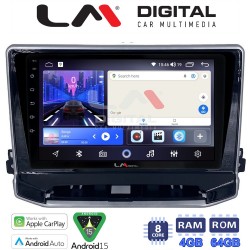 LM Digital - LM ZK8263 GPS Οθόνη OEM Multimedia Αυτοκινήτου για Jeep Compass 2023> (CarPlay/AndroidAuto/BT/GPS/WIFI)