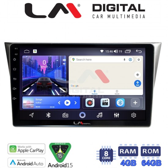 LM Digital - LM ZK8271 GPS Οθόνη OEM Multimedia Αυτοκινήτου για Subaru Impreza 2000 > 2007 (CarPlay/AndroidAuto/BT/GPS/WIFI)