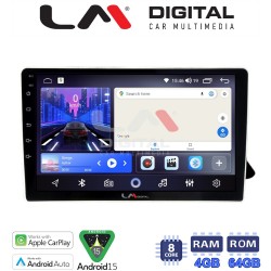 LM Digital - LM ZK8310 GPS Οθόνη OEM Multimedia Αυτοκινήτου για AUDI A4 2008 > 2013 (CarPlay/AndroidAuto/BT/GPS/WIFI)