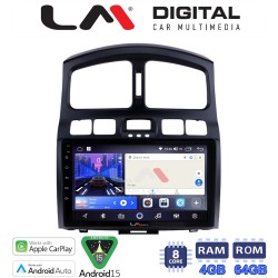 LM Digital - LM ZK8317 GPS Οθόνη OEM Multimedia Αυτοκινήτου για Hyundai Santa Fe 2000 > 2006 (CarPlay/AndroidAuto/BT/GPS/WIFI)