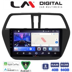 LM Digital - LM ZK8337 GPS Οθόνη OEM Multimedia Αυτοκινήτου για SUZUKI SX4 SCROSS 2014> (CarPlay/AndroidAuto/BT/GPS/WIFI)