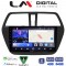 LM Digital - LM ZK8337 GPS Οθόνη OEM Multimedia Αυτοκινήτου για SUZUKI SX4 SCROSS 2014> (CarPlay/AndroidAuto/BT/GPS/WIFI)