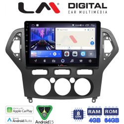 LM Digital - LM ZK8367A GPS Οθόνη OEM Multimedia Αυτοκινήτου για FORD MONDEO 2007 > 2010 (CarPlay/AndroidAuto/BT/GPS/WIFI)