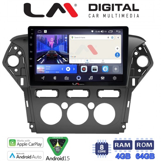 LM Digital - LM ZK8368 GPS Οθόνη OEM Multimedia Αυτοκινήτου για FORD MONDEO 2010 > 2013 (CarPlay/AndroidAuto/BT/GPS/WIFI)