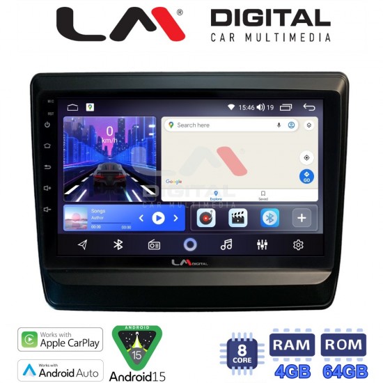 LM Digital - LM ZK8431 GPS Οθόνη OEM Multimedia Αυτοκινήτου για Isuzu DMAX 2021> (CarPlay/AndroidAuto/BT/GPS/WIFI)