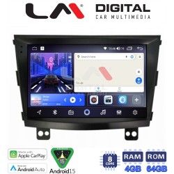 LM Digital - LM ZK8433 GPS Οθόνη OEM Multimedia Αυτοκινήτου για SsangYong Tivoli - XVL 2015 > 2019 (CarPlay/AndroidAuto/BT/GPS/WIFI)