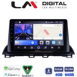 LM Digital - LM ZK8441 GPS Οθόνη OEM Multimedia Αυτοκινήτου για Mazda CX4 2014 > (CarPlay/AndroidAuto/BT/GPS/WIFI)