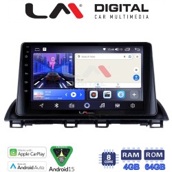 LM Digital - LM ZK8461 GPS Οθόνη OEM Multimedia Αυτοκινήτου για Mazda 3 2014 > (CarPlay/AndroidAuto/BT/GPS/WIFI)