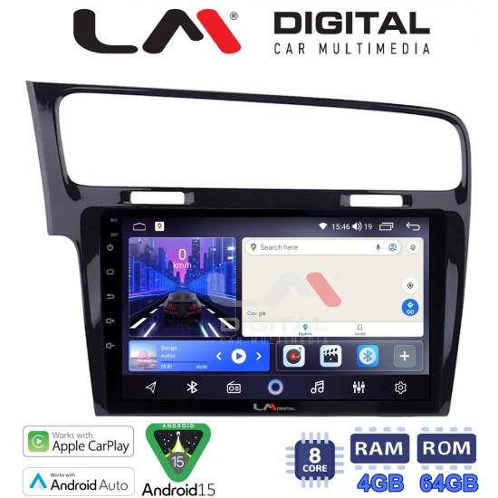 LM Digital - LM ZK8591B GPS Οθόνη OEM Multimedia Αυτοκινήτου για 0 (CarPlay/AndroidAuto/BT/GPS/WIFI)