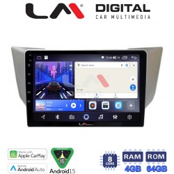 LM Digital - LM ZK8620 GPS Οθόνη OEM Multimedia Αυτοκινήτου για LEXUS RS 2003>2009 (CarPlay/AndroidAuto/BT/GPS/WIFI)