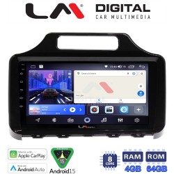 LM Digital - LM ZK8650 GPS Οθόνη OEM Multimedia Αυτοκινήτου για Toyota IQ 2008 > 2015 (CarPlay/AndroidAuto/BT/GPS/WIFI)