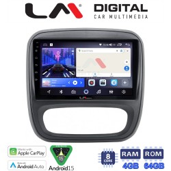LM Digital - LM ZK8706 GPS Οθόνη OEM Multimedia Αυτοκινήτου για Opel Vivaro 2014 > 2020Renault Traffic 2014 > 2020Nissan NV300 2014 > 2020Fiat Talento 2014 > 2020Δείτε τί φίσα έχει το αυτοκίνητο πριν την αγορά της οθόνης. (CarPlay/AndroidA