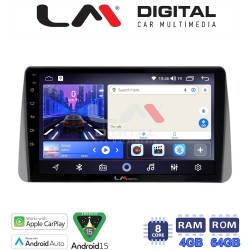 LM Digital - LM ZK8749 GPS Οθόνη OEM Multimedia Αυτοκινήτου για Fiat Tipo 2015 > 2019 (CarPlay/AndroidAuto/BT/GPS/WIFI)