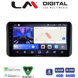 LM Digital - LM ZK8754H GPS Οθόνη OEM Multimedia Αυτοκινήτου για Toyota Yaris 2023 >high version (CarPlay/AndroidAuto/BT/GPS/WIFI)