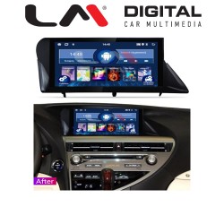 LM Digital - LM ZK8800 GPS Οθόνη OEM Multimedia Αυτοκινήτου για LEXUS RX 2009 > 2014 (CarPlay/AndroidAuto/BT/GPS/WIFI)