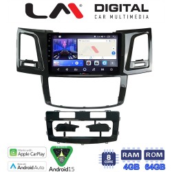 LM Digital - LM ZK8820 GPS Οθόνη OEM Multimedia Αυτοκινήτου για TOYOTA HILUX 2005>2016 (CarPlay/AndroidAuto/BT/GPS/WIFI)