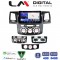 LM Digital - LM ZK8822 GPS Οθόνη OEM Multimedia Αυτοκινήτου για Toyota Hilux 2005 > 2016CLIMA /AC (CarPlay/AndroidAuto/BT/GPS/WIFI)