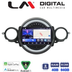 LM Digital - LM ZK8834 GPS Οθόνη OEM Multimedia Αυτοκινήτου για Mini Cooper '07>'14 Clubman 2007 > 2014 (CarPlay/AndroidAuto/BT/GPS/WIFI)