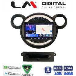 LM Digital - LM ZK8835 GPS Οθόνη OEM Multimedia Αυτοκινήτου για MINI Clubman '07>'14 & Countryman '10>'16 & Paceman '12>'16 & Cooper '07>'14 (CarPlay/AndroidAuto/BT/GPS/WIFI)