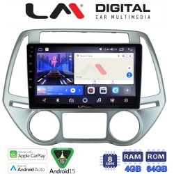 LM Digital - LM ZK8840 GPS Οθόνη OEM Multimedia Αυτοκινήτου για HYUNDAI i20 2008>2013 (CarPlay/AndroidAuto/BT/GPS/WIFI)