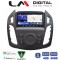 LM Digital - LM ZK8858B GPS Οθόνη OEM Multimedia Αυτοκινήτου για Ford Transit Connect 2013 > 2017 (CarPlay/AndroidAuto/BT/GPS/WIFI)