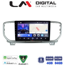 LM Digital - LM ZK8938 GPS Οθόνη OEM Multimedia Αυτοκινήτου για KIA SPORTAGE 2019> (CarPlay/AndroidAuto/BT/GPS/WIFI)
