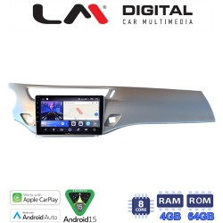 LM Digital - LM ZK8940S GPS Οθόνη OEM Multimedia Αυτοκινήτου για Citroen C3 DS3 2009 > 2016 (CarPlay/AndroidAuto/BT/GPS/WIFI)