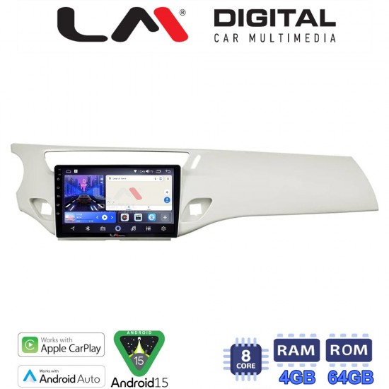 LM Digital - LM ZK8940W GPS Οθόνη OEM Multimedia Αυτοκινήτου για Citroen C3 /DS3 2009 > 2016 (CarPlay/AndroidAuto/BT/GPS/WIFI)