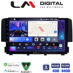 LM Digital - LM ZK8941 GPS Οθόνη OEM Multimedia Αυτοκινήτου για HONDA CIVIC 2016> (CarPlay/AndroidAuto/BT/GPS/WIFI)