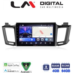LM Digital - LM ZK8947 GPS Οθόνη OEM Multimedia Αυτοκινήτου για TOYOTA RAV 4 2013 > 2020 (CarPlay/AndroidAuto/BT/GPS/WIFI)