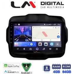 LM Digital - LM ZK8952 GPS Οθόνη OEM Multimedia Αυτοκινήτου για RENEGADE 2014> (CarPlay/AndroidAuto/BT/GPS/WIFI)